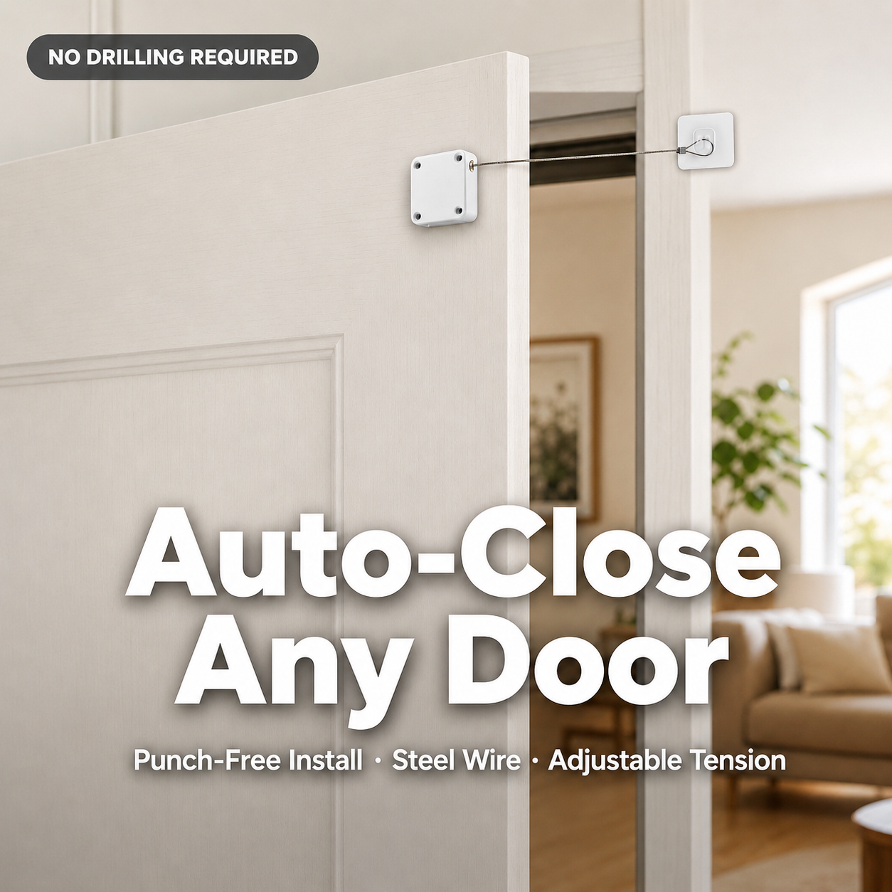 Automatic Door Closer – Heavy Duty Self - Closing For Home & Office