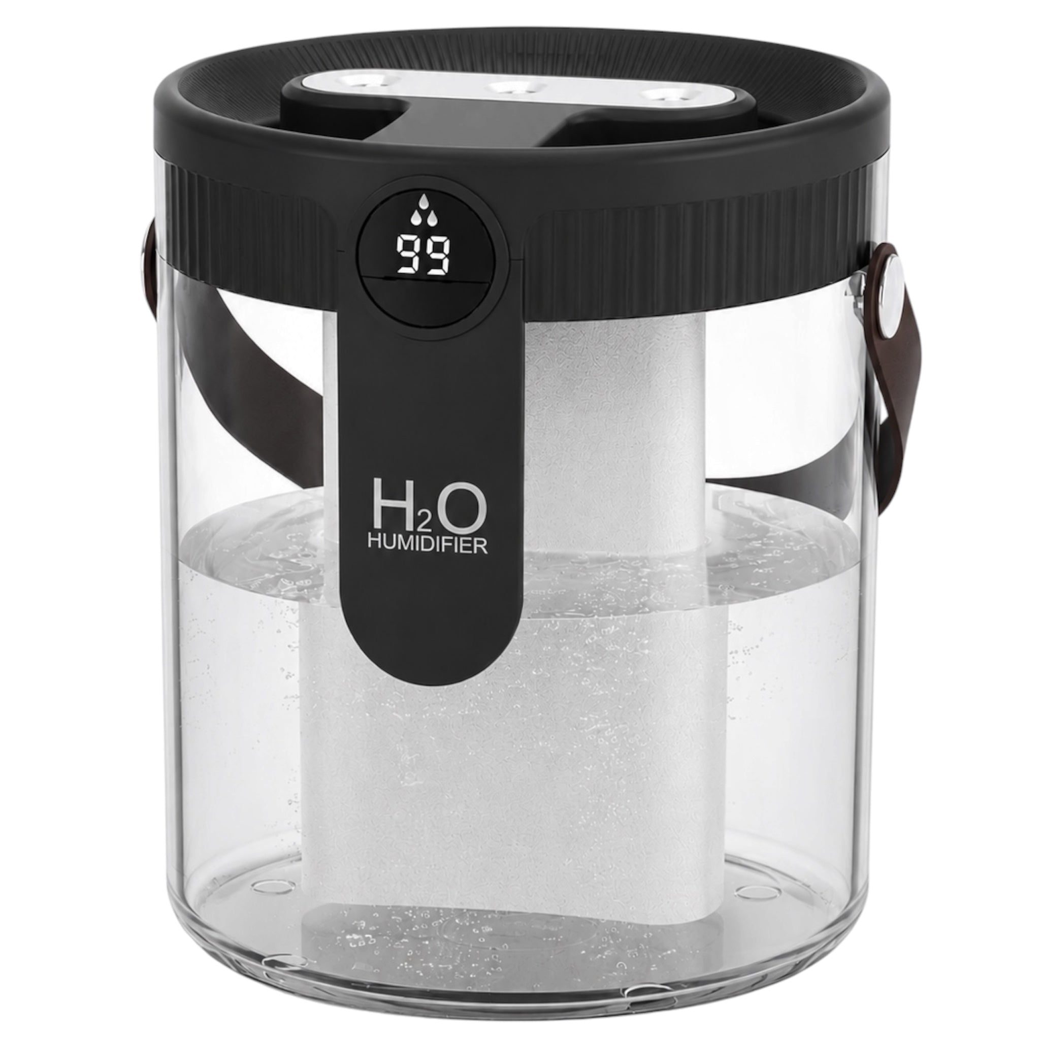 1.5L Rechargeable Air Humidifier | Silent Mist, LED Light, & Carry Handle | Office, Bedroom & Desk