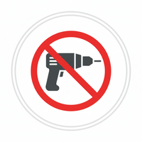 No Punching/Drilling Required